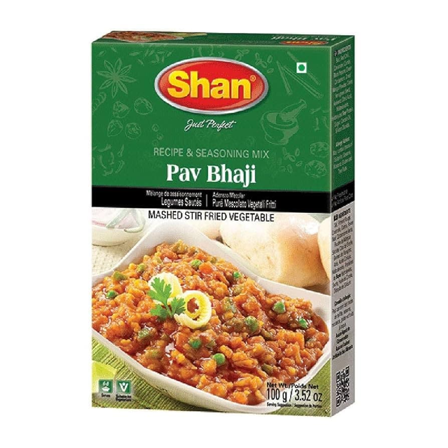 SHAN PAV BHAJI MASALA 100GM - Spices and Herbs