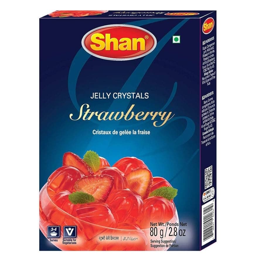 SHAN Strawberry Jelly 80g - Snacks