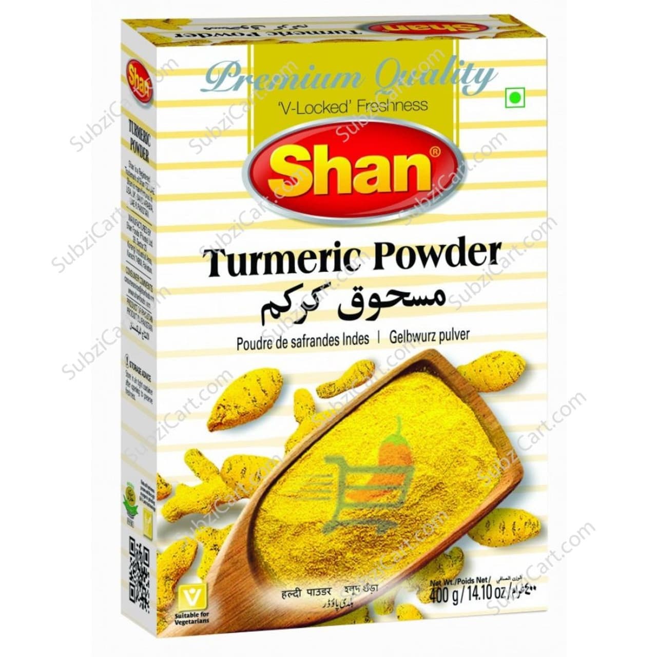 SHAN TURMERIC POW 200GM - Spices and Herbs