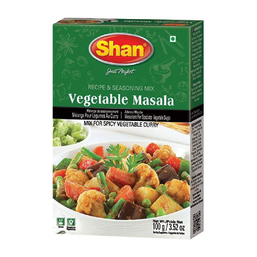 SHAN VEGETABLE MASALA 100GM - Spices and Herbs
