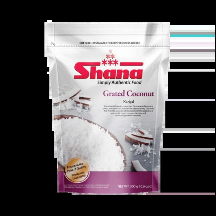 SHANA GRATED COCONUT 300GM - Condiments