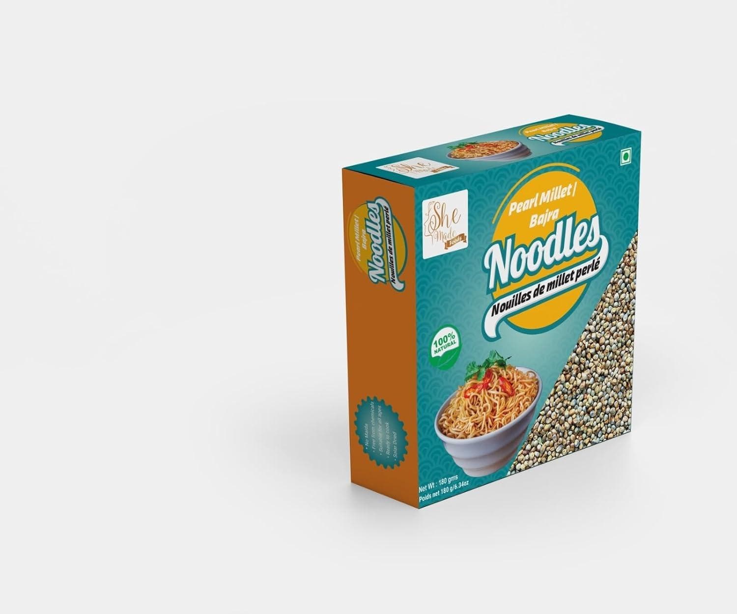 SHE MADE BAJRA NOODLES - Flour & Grains