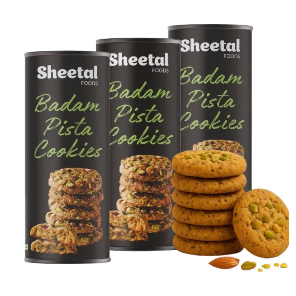SHEETAL BADAM PISTA COOKIES - Cooking Essentials