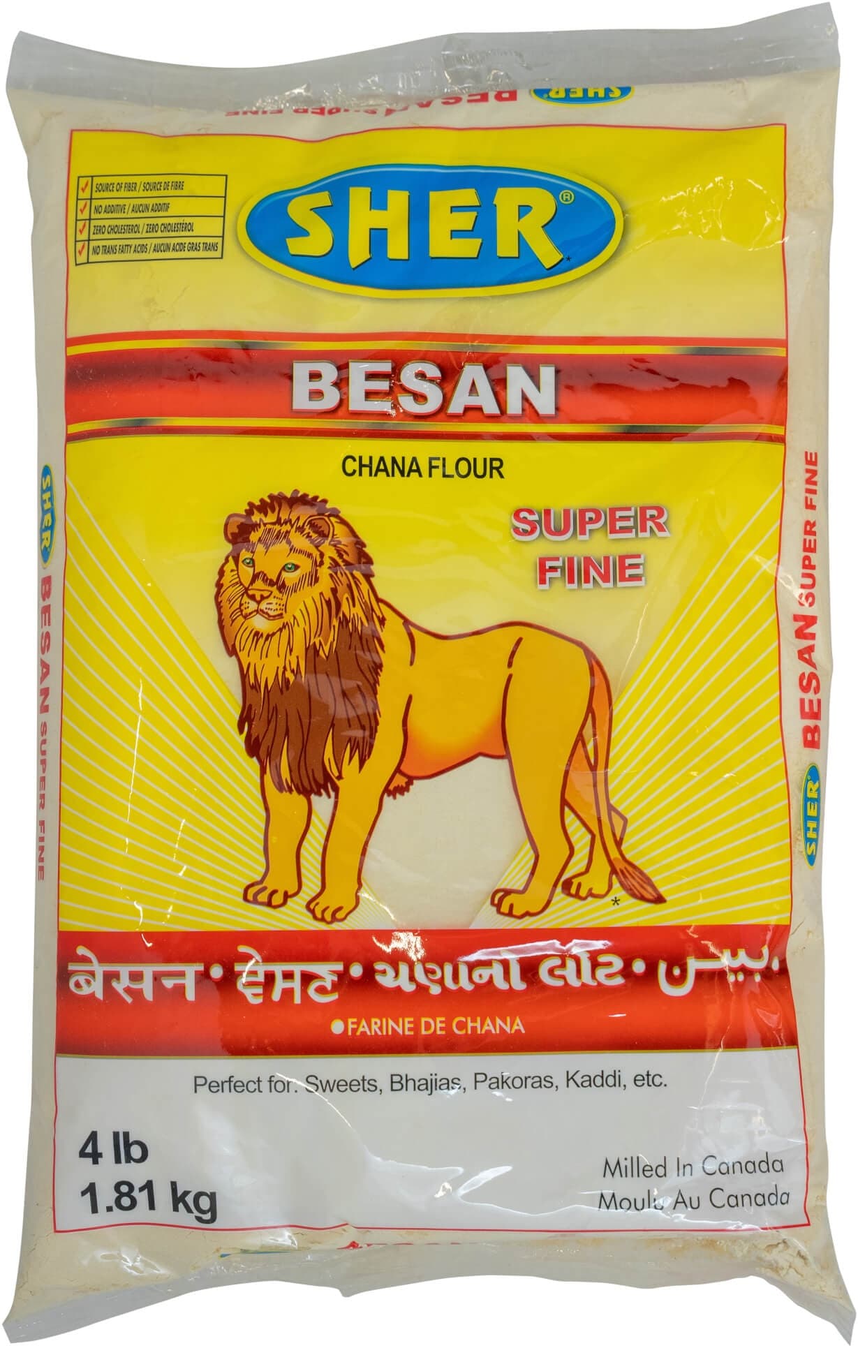 SHER BESAN 4LB - Flour & Grains