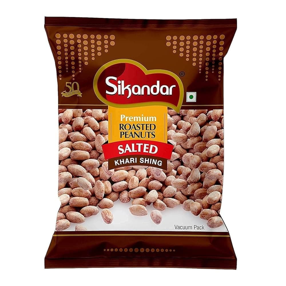 Sikandar Peanuts Whole with Husk 400g - Snacks