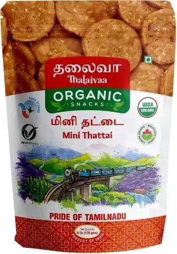 SS ORG.MINI THATTAI 170G - Snacks