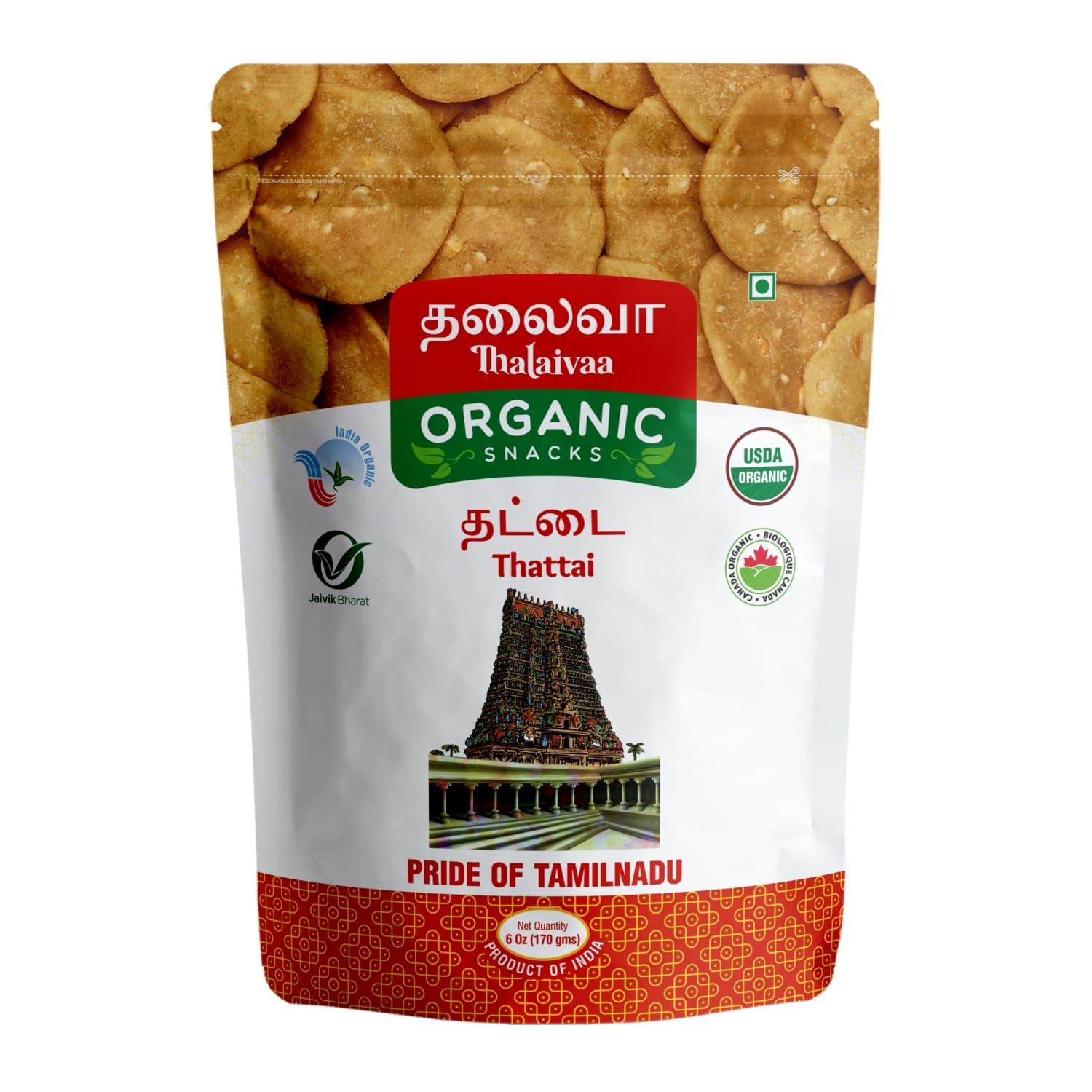 SS ORG.THATTAI 170G - Snacks