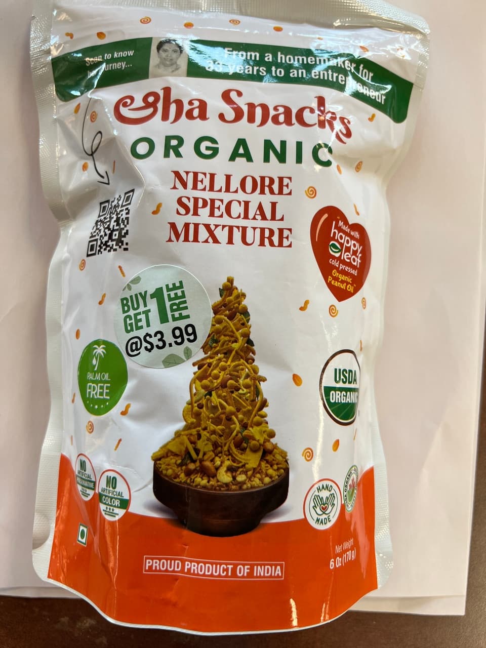 SS ORG Nellore Special Mixture - Snacks