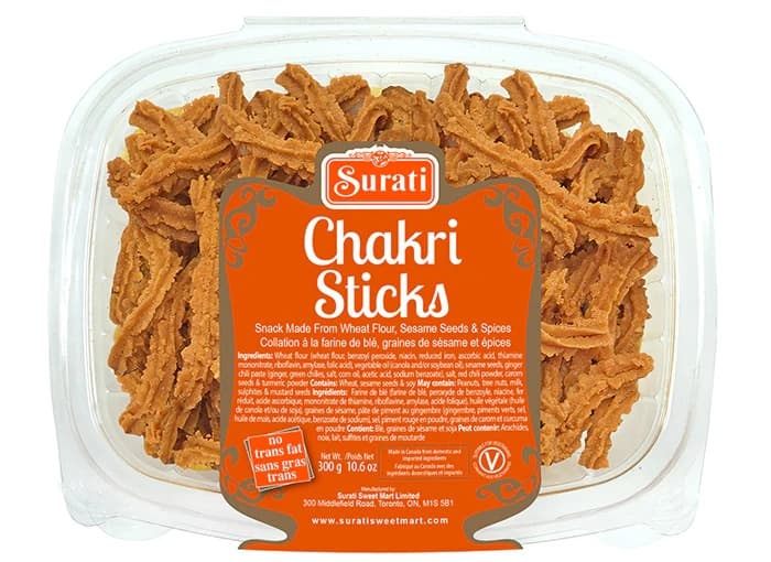 Surati Jowar Chakri Sticks 300g - Snacks