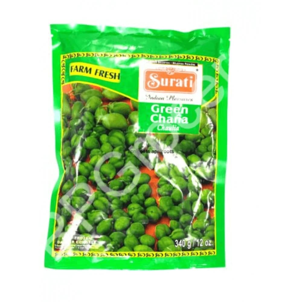 Surati Green Chana 340g - Pulses