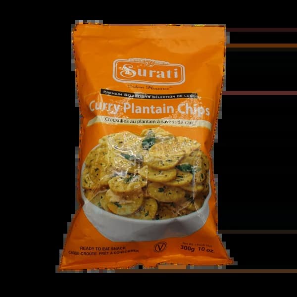 Surati Plantain Chips 300g - Snacks