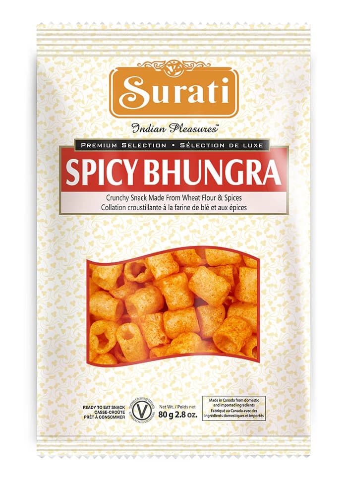 Surati Spicy Bhungra 80g - Snacks