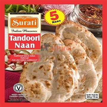 Surati Tandoori Naan 426g - Frozen