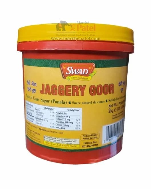 SWAD JAGGERY BUCKET 2KG - Cooking Essentials