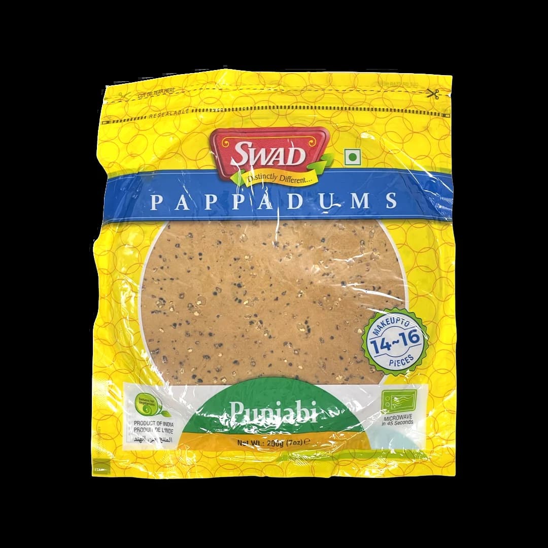 Swad Punjabi Papad 200g - Snacks
