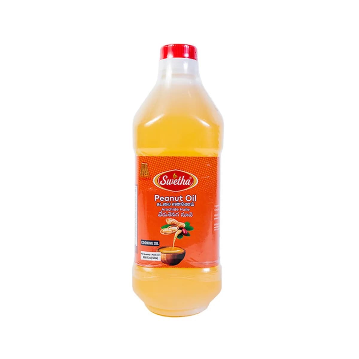 SWETHA PEANUT OIL 1 LTR - Cooking Essentials