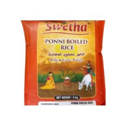 SWETHA PONNI BOILED RICE 10LB - Flour & Grains