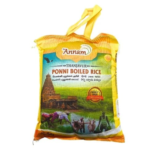 SWETHA PONNI PAR BOILED RICE 10LB - Flour & Grains