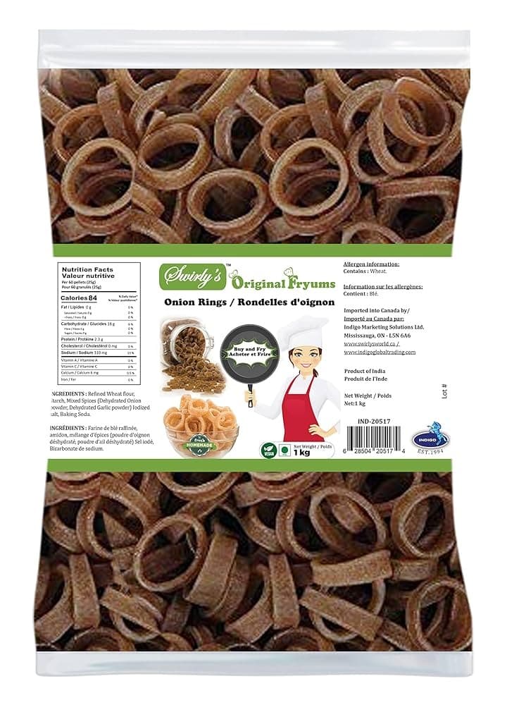 Swirlys Onion Rings 1lb - Snacks