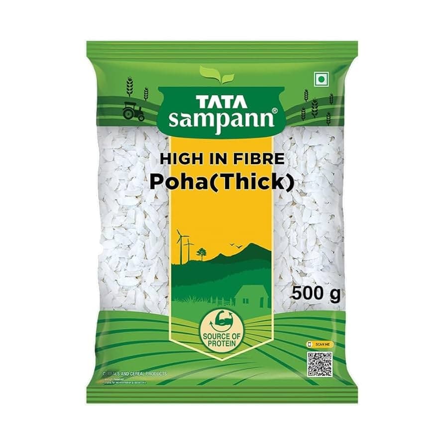 TATA POPULAR POHA 500G - Flour & Grains