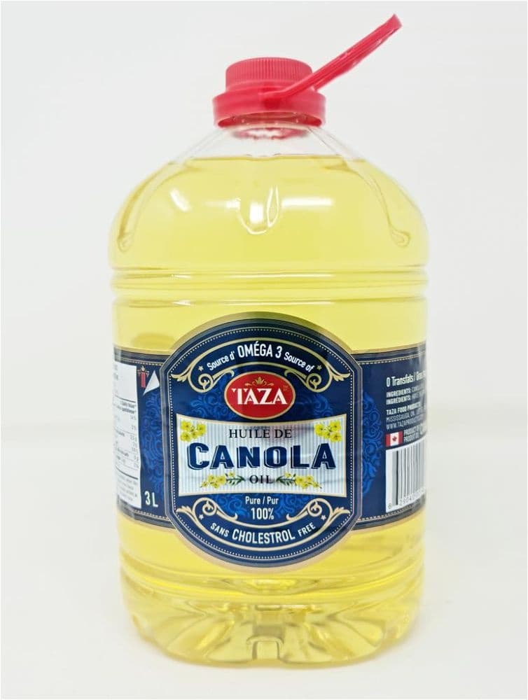 TAZA CANOLA OIL 3 LT - Cooking Essentials