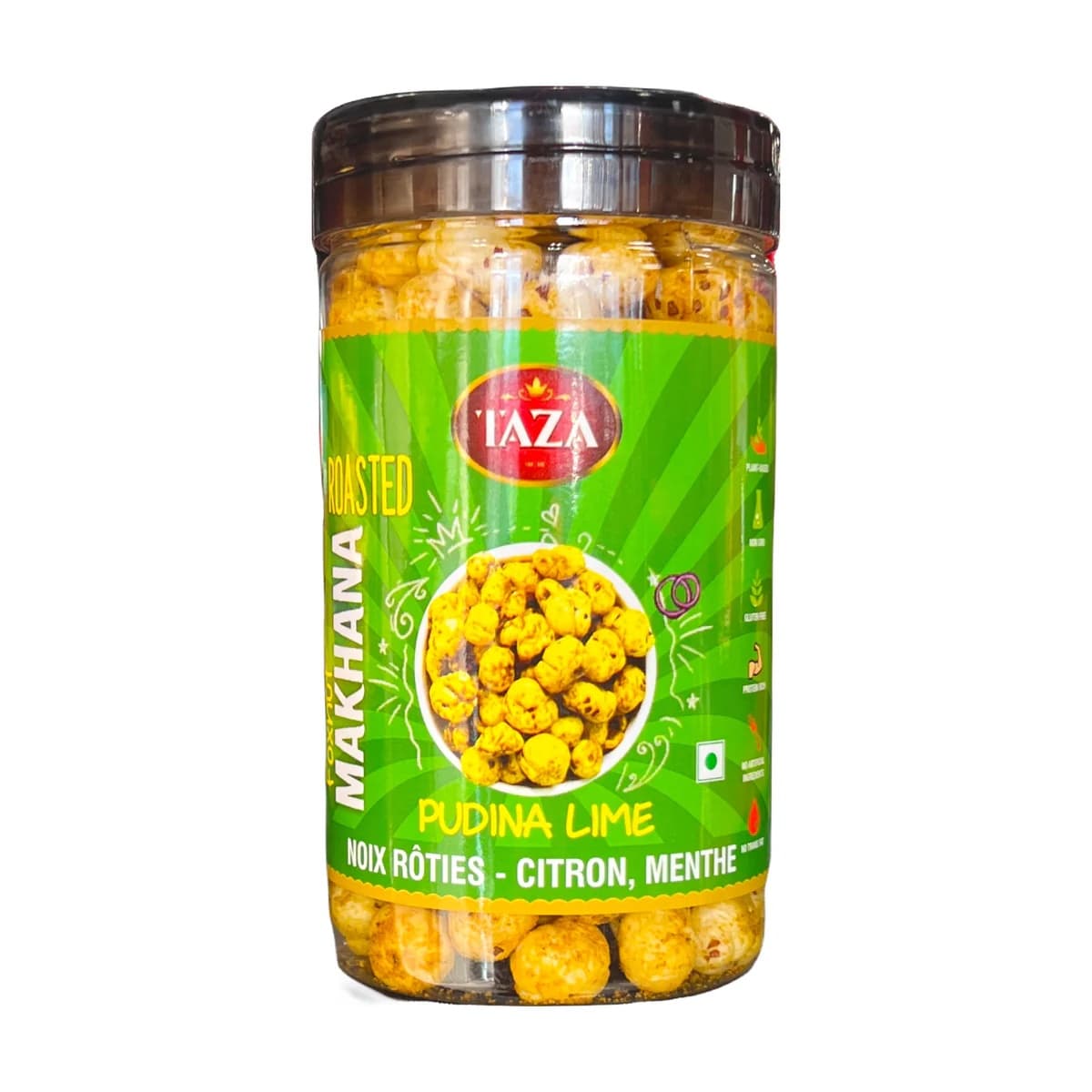 Taza Makhana Pudina Lime 75g - Snacks
