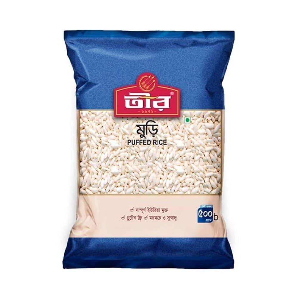 TEER PUFFED RICE 500GM - Flour & Grains