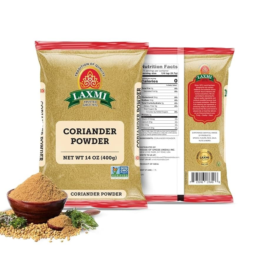 TELUGU CORIANDER POW 400GM - Spices and Herbs