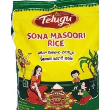 TEL. HAND POUND SONA MASOORI RICE 10LB - Flour & Grains