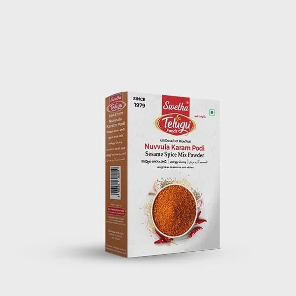 TEL NUVVULA KARAM PODI 100GM - Spices and Herbs