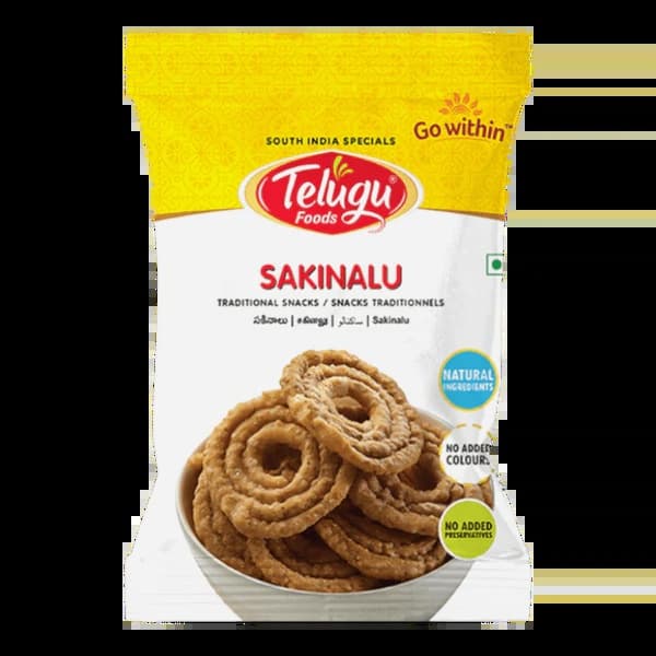 Telugu Sakinallu Spicy 150g - Snacks