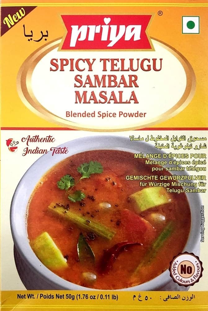 TEL SAMBHAR MASALA 100GM - Spices and Herbs
