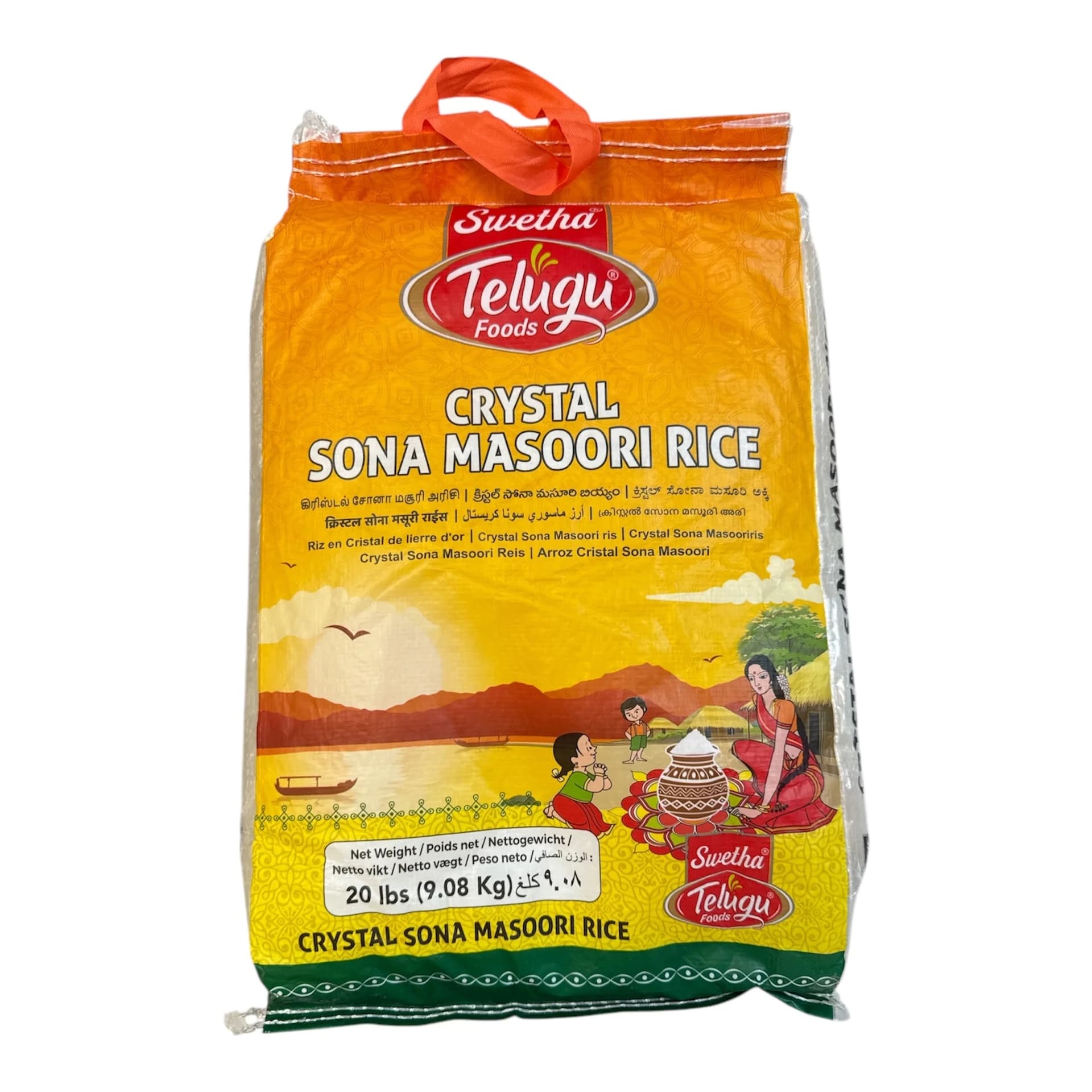 TEL SONA MASURI CRYSTL 20 LBS - Flour & Grains