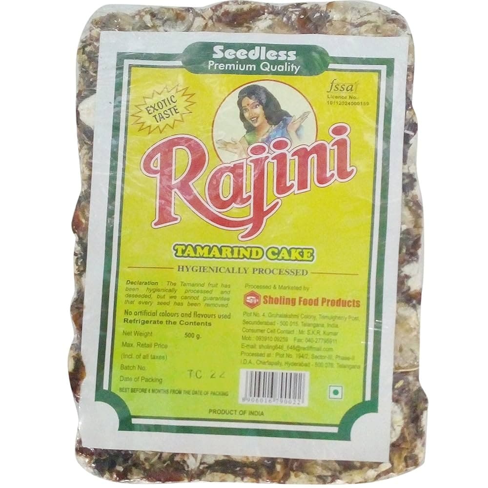 TELUGU TAMARIND CAKE 500G - Condiments