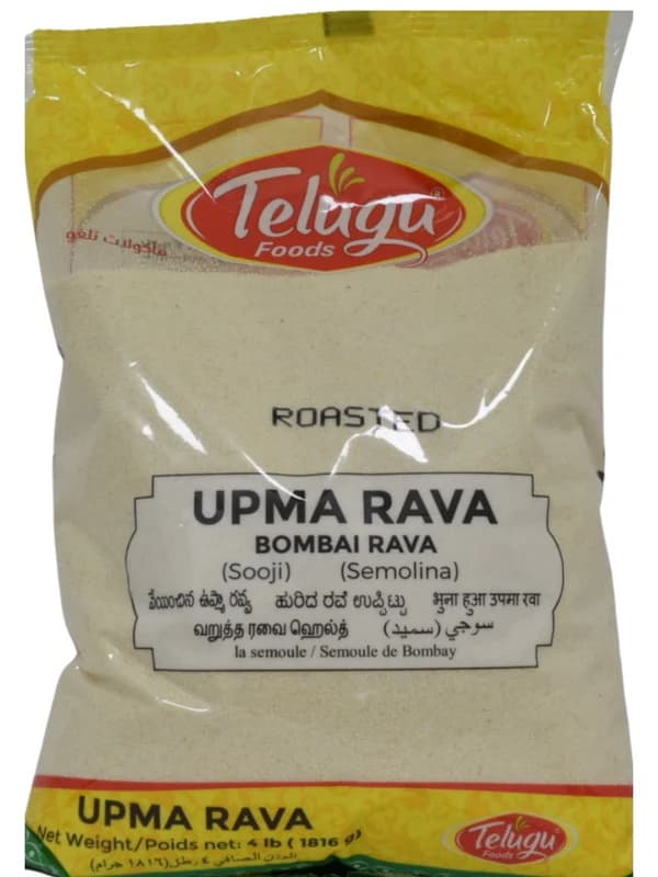 TEL UPMA RAVA SOOJI 4LB - Flour & Grains