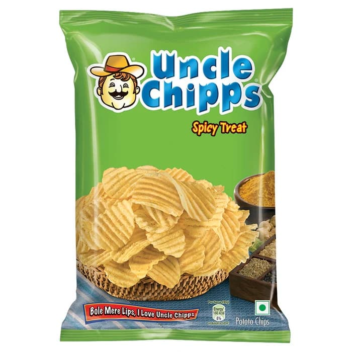 UNCLE CHIPPS SPICY TREAT 55G - Snacks