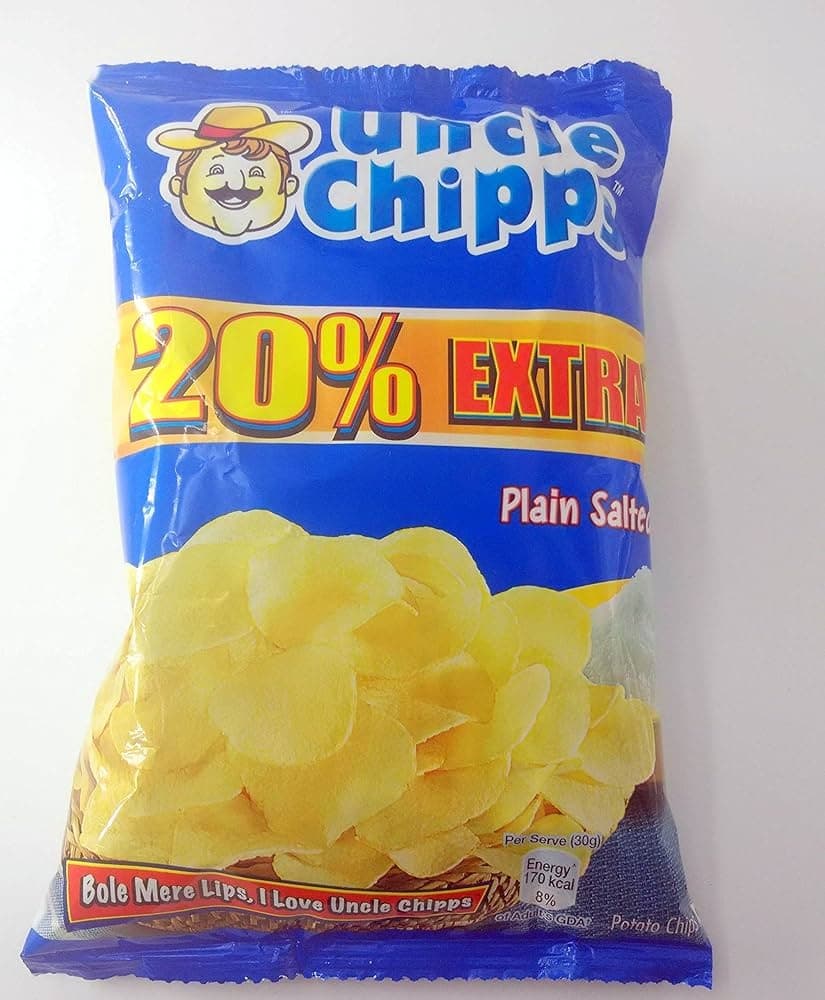 UNCLE CHIPS PLAIN SALTED - Snacks