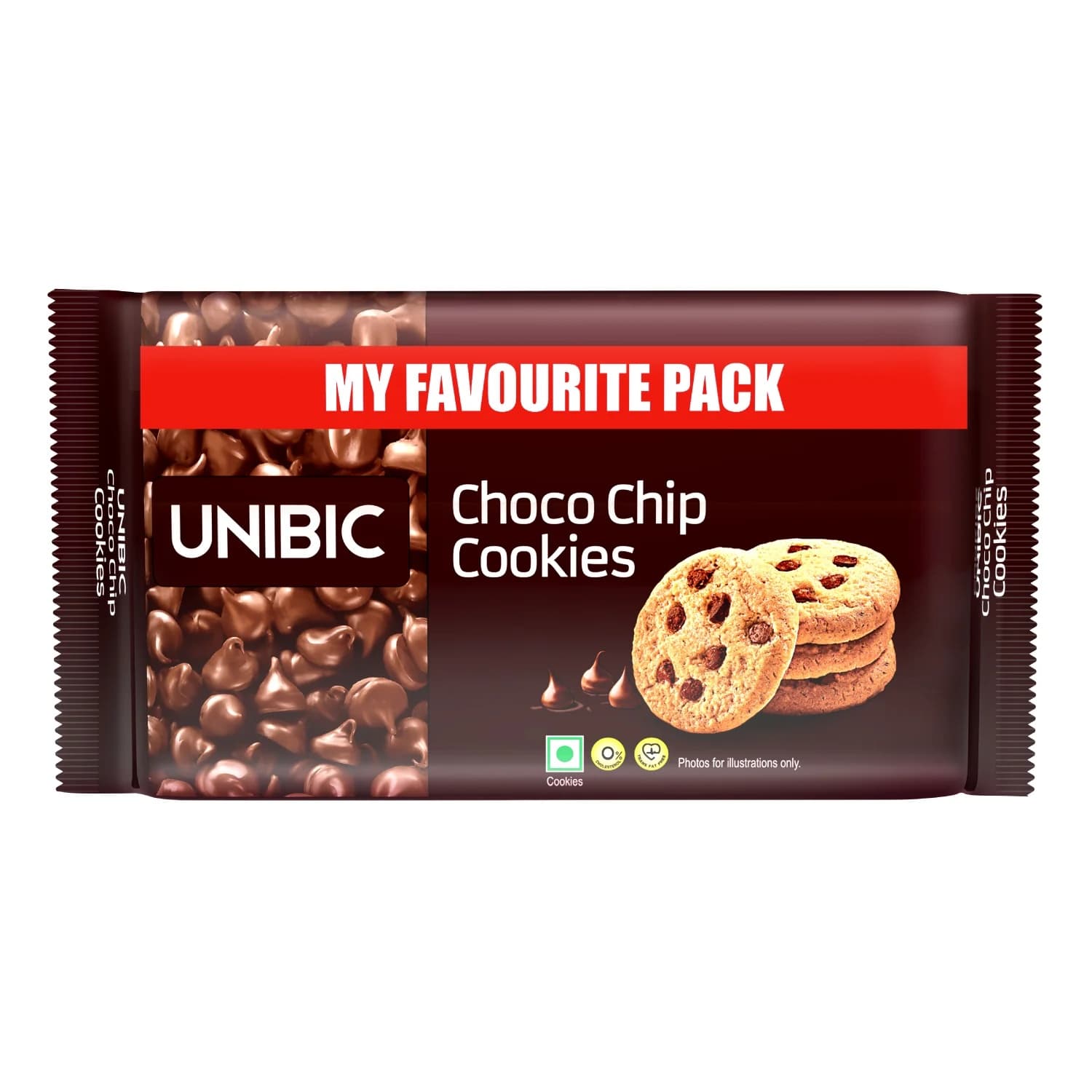 UNIBIC Choco Kiss Cookies 75g - Snacks