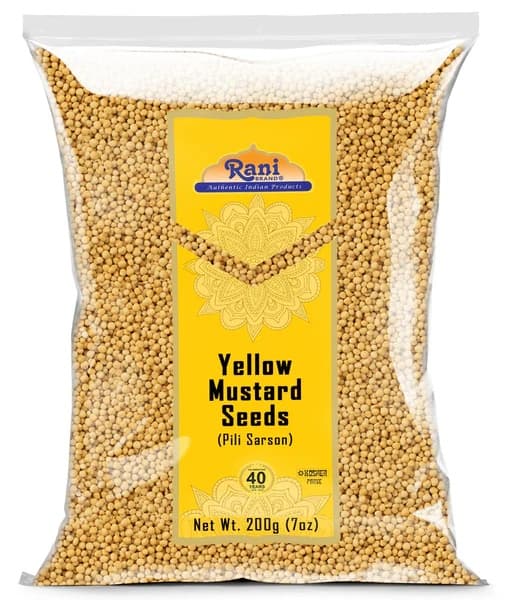 Unjha Mustard Seeds Khamni 200g - Spices and Herbs