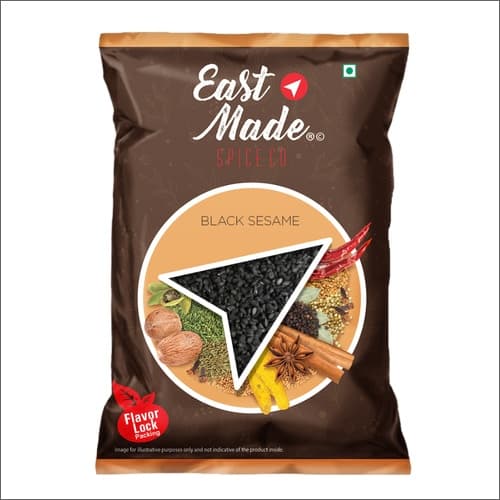 UNJHA SESAME SEEDS BLACK 200G - Spices and Herbs