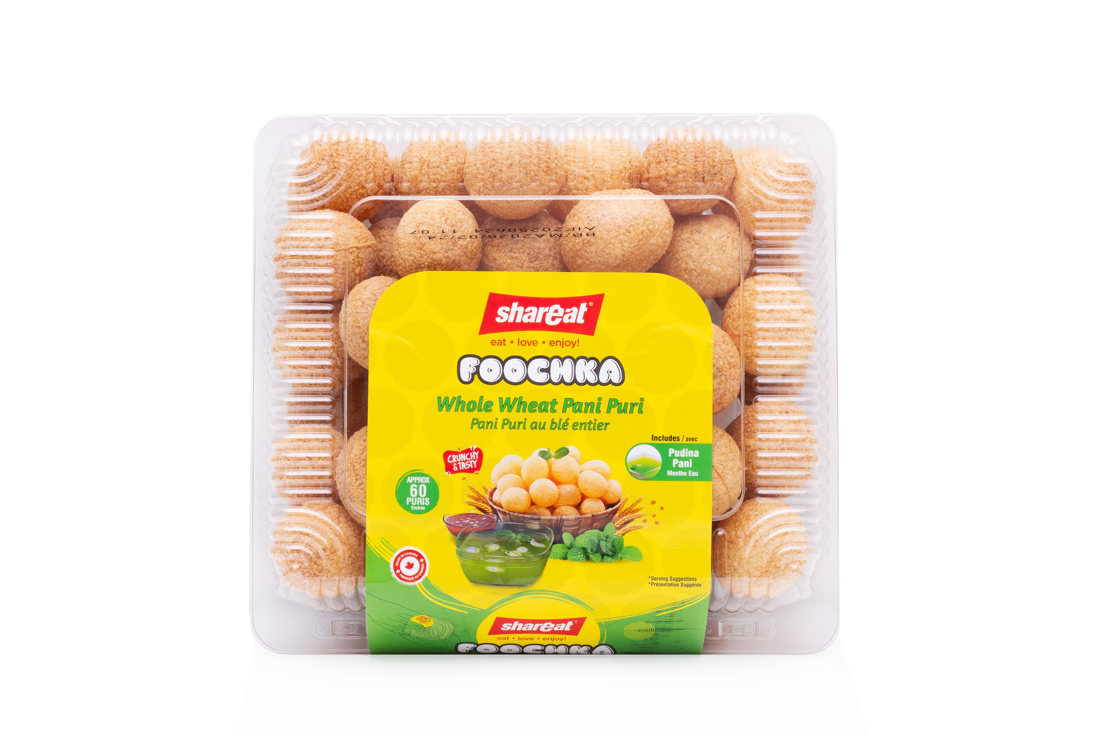 Foochka Pani Puri Pudina Flavor - Snacks
