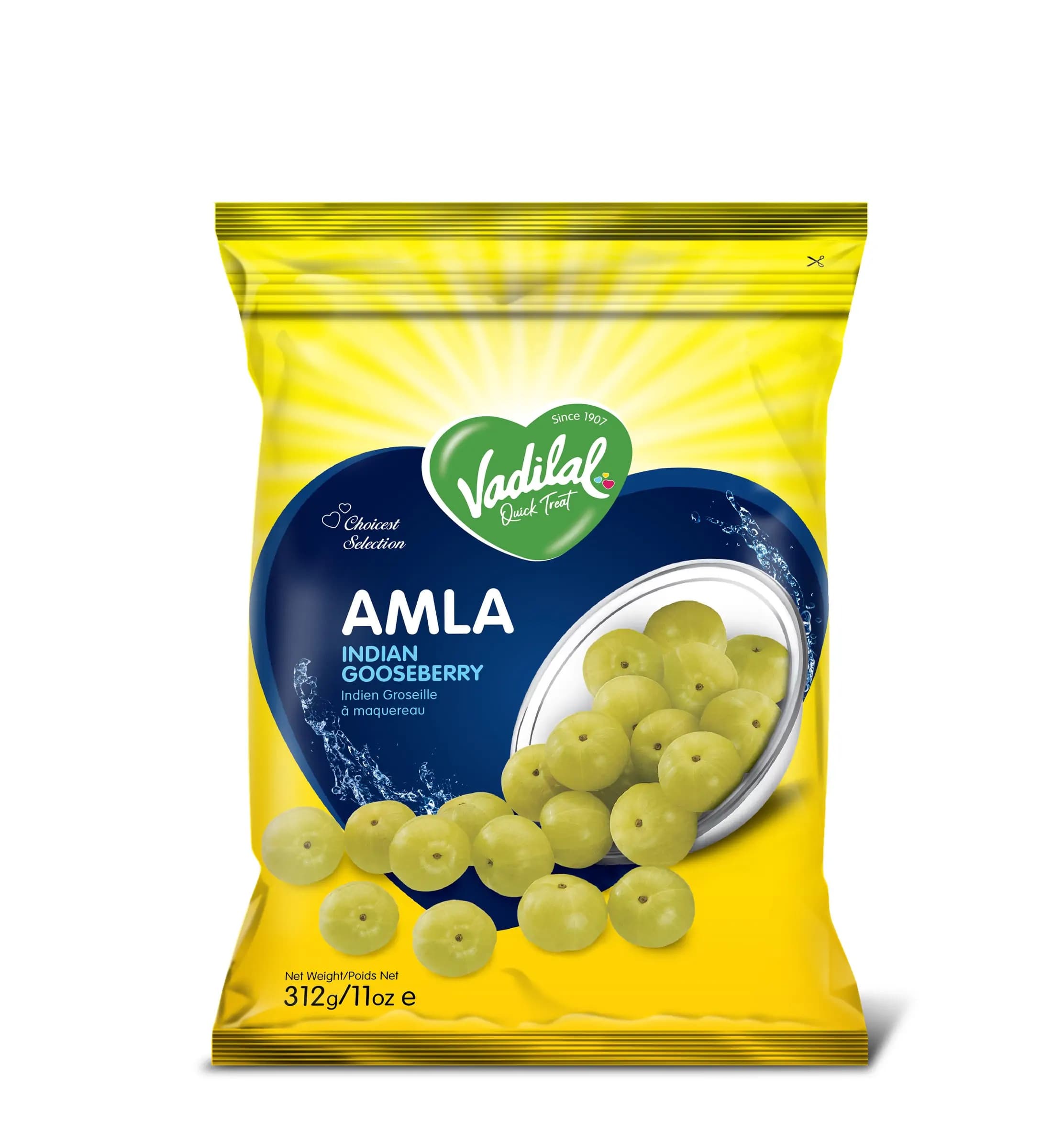 Vadilal Amla 312g - Frozen