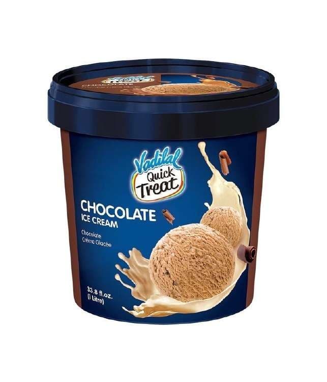 Vadilal Chocolate Ice Cream 1L - Snacks