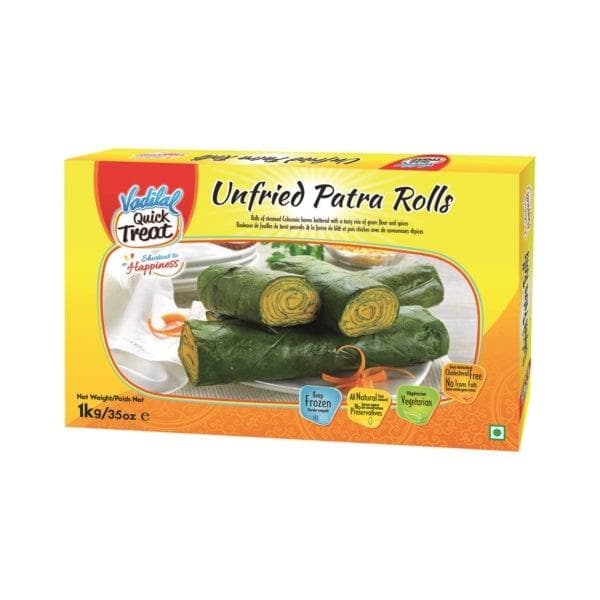 VADILAL PATRA ROLLS VATA 1KG - Ready-to-Cook