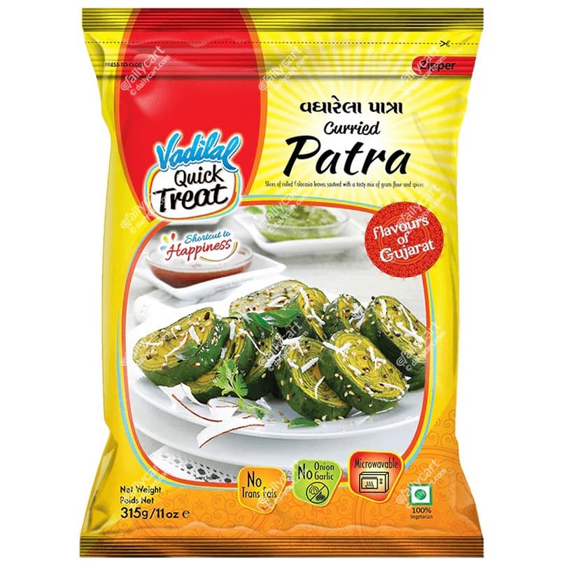 VADILAL PATRA SLICES 315G - Ready-to-Cook