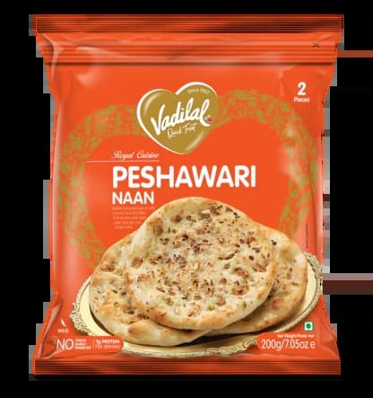 VADILAL PESHAWARI NAAN 200G - Bakery & Bread