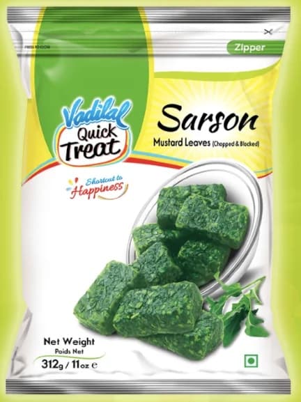 Vadilal Sarson 312g - Frozen