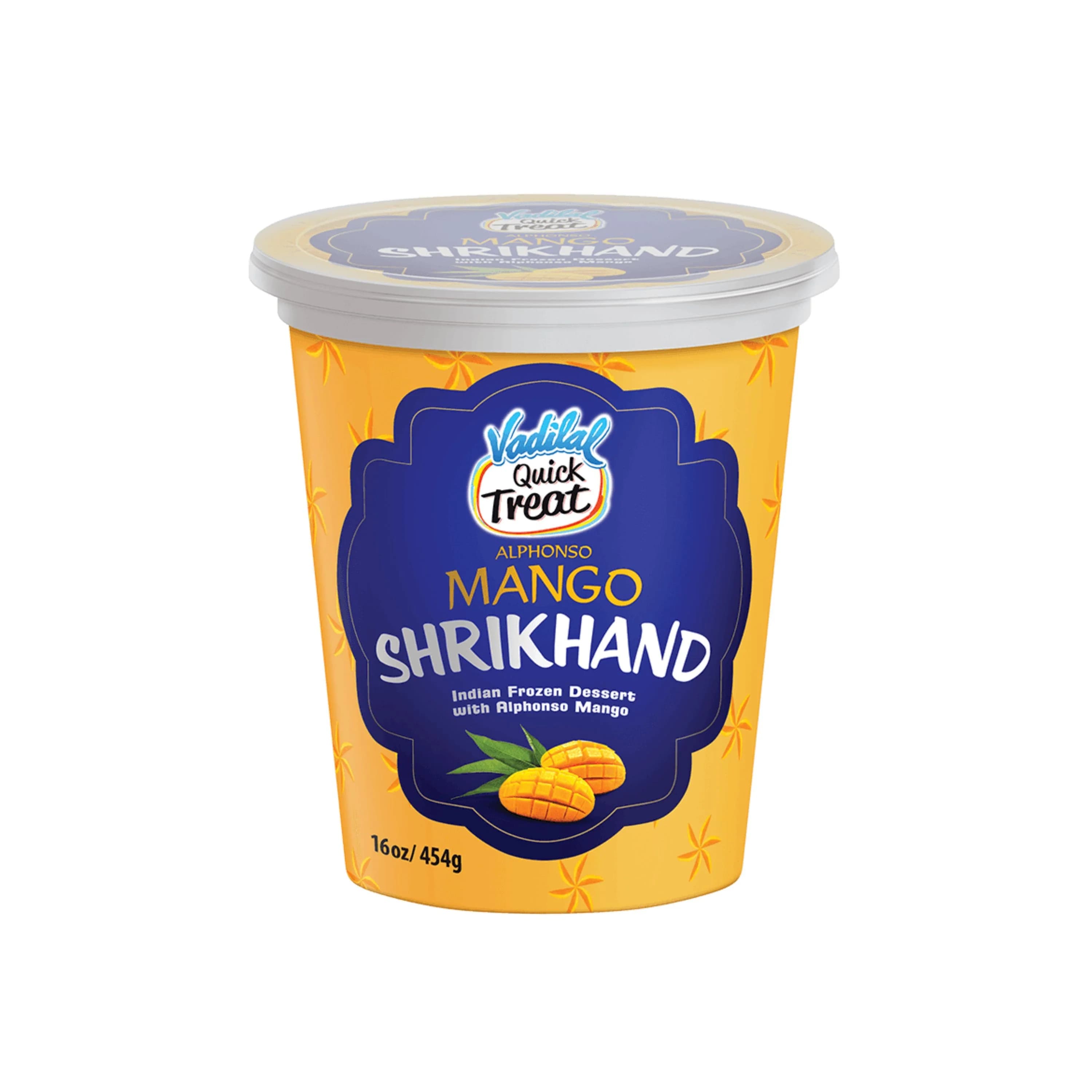 Vadilal Shrikhand Mango 454g - Snacks