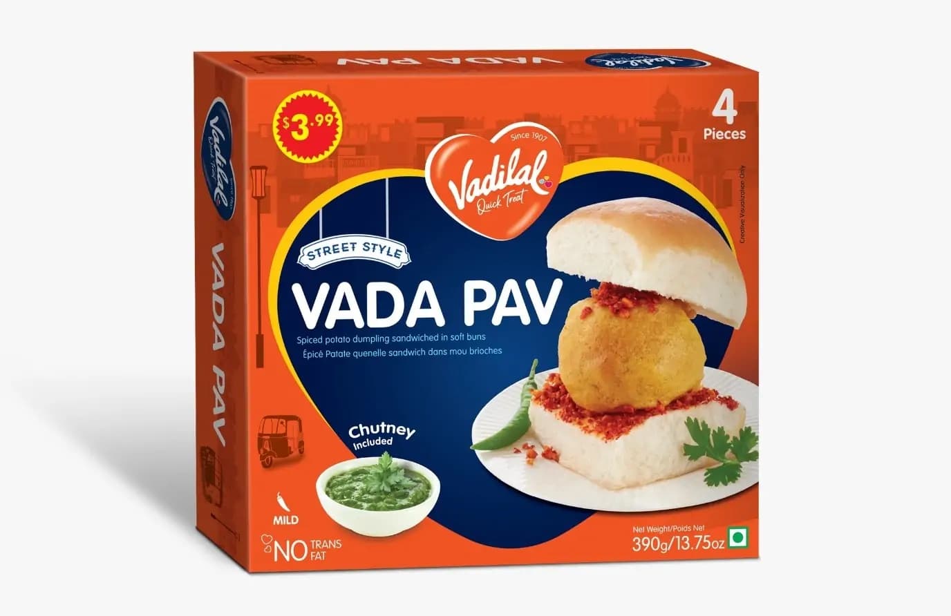 VADILAL VADA PAV - Ready-to-Cook