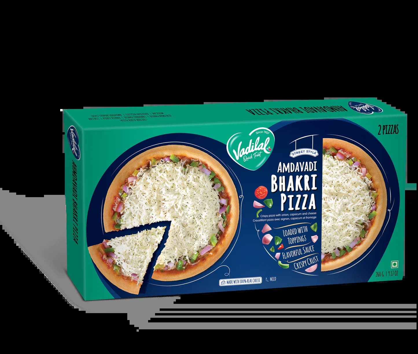 VADILALBOM BHAKRI PIZZA - Bakery & Bread